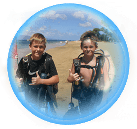 Two Kids Scuba Lesson in Lahaina Maui